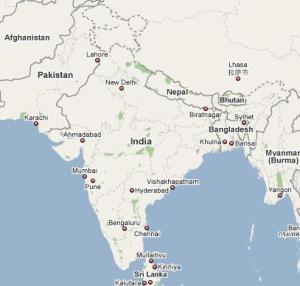 india googlemaps